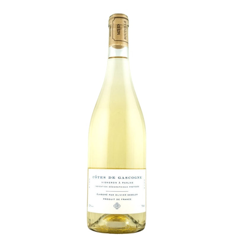 A bottle of Mary Taylor white wine, available at our Provincetown wine store, Perry's.