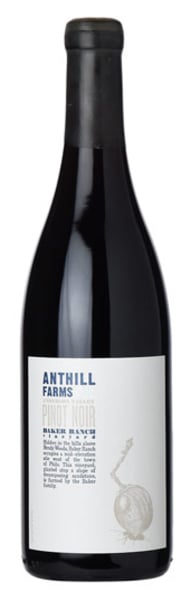 Anthill Farms Winery- "Baker Ranch" Pinot Noir, Sonoma Coast, CA available at Perry's in Ptown, MA.